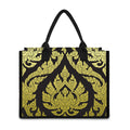 Thai Ornament Pattern Print Canvas Tote Bag