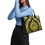 Thai Ornament Pattern Print Canvas Tote Bag