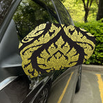 Thai Ornament Pattern Print Car Side Mirror Covers