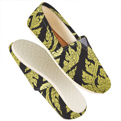 Thai Ornament Pattern Print Casual Shoes