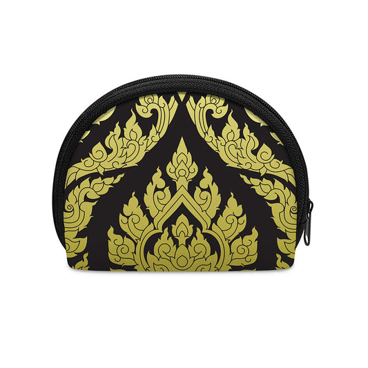 Thai Ornament Pattern Print Coin Purse