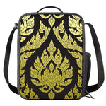 Thai Ornament Pattern Print Crossbody Lunch Bag