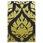 Thai Ornament Pattern Print Curtain
