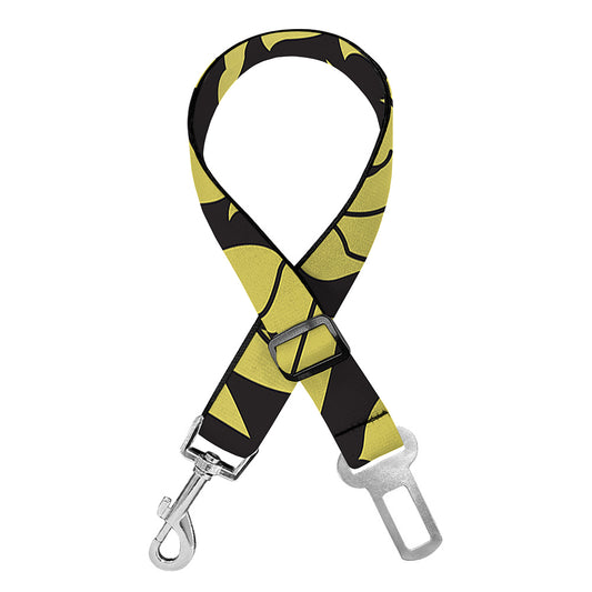 Thai Ornament Pattern Print Dog Seat Belt