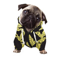 Thai Ornament Pattern Print Dog Zip Up Hoodie