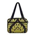 Thai Ornament Pattern Print Double Strap Bible Bag