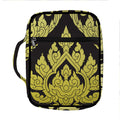 Thai Ornament Pattern Print Front Pocket Bible Bag