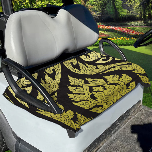Thai Ornament Pattern Print Golf Cart Seat Cover