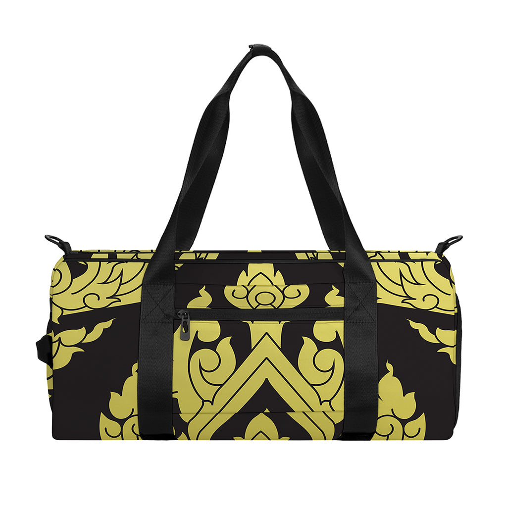 Thai Ornament Pattern Print Gym Bag