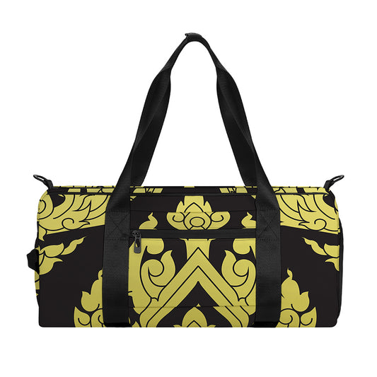 Thai Ornament Pattern Print Gym Bag