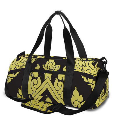 Thai Ornament Pattern Print Gym Bag