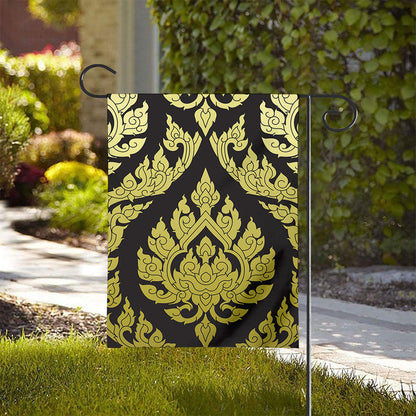 Thai Ornament Pattern Print House Flag