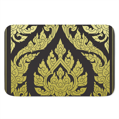 Thai Ornament Pattern Print Indoor Door Mat