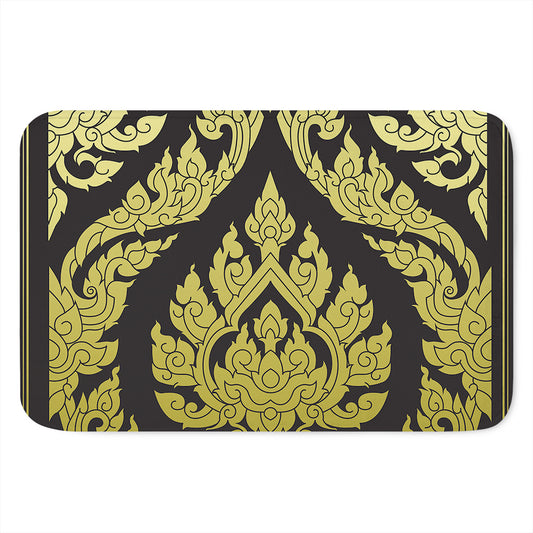 Thai Ornament Pattern Print Indoor Door Mat