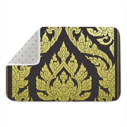 Thai Ornament Pattern Print Indoor Door Mat