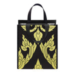 Thai Ornament Pattern Print Insulated Lunch Tote