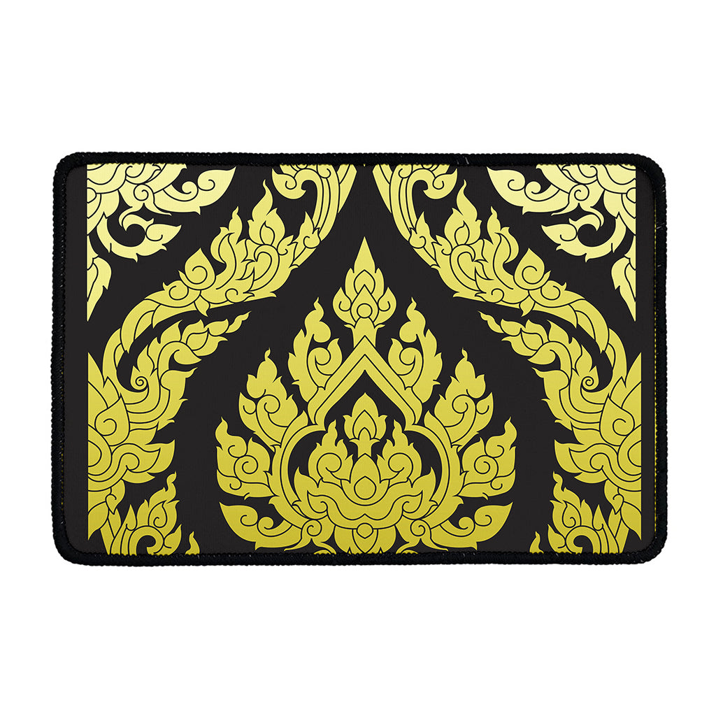 Thai Ornament Pattern Print Kitchen Mat
