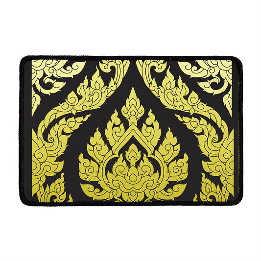 Thai Ornament Pattern Print Kitchen Mat