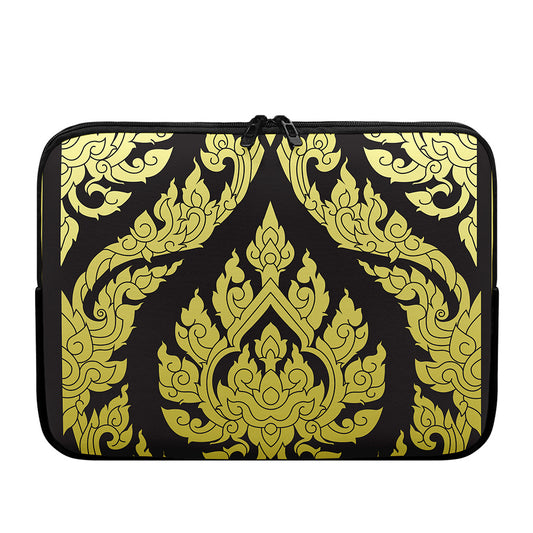 Thai Ornament Pattern Print Laptop Sleeve