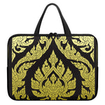 Thai Ornament Pattern Print Laptop Sleeve With Handle
