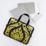 Thai Ornament Pattern Print Laptop Sleeve With Handle