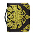 Thai Ornament Pattern Print Leather Bible Cover