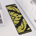 Thai Ornament Pattern Print Long Kitchen Mat