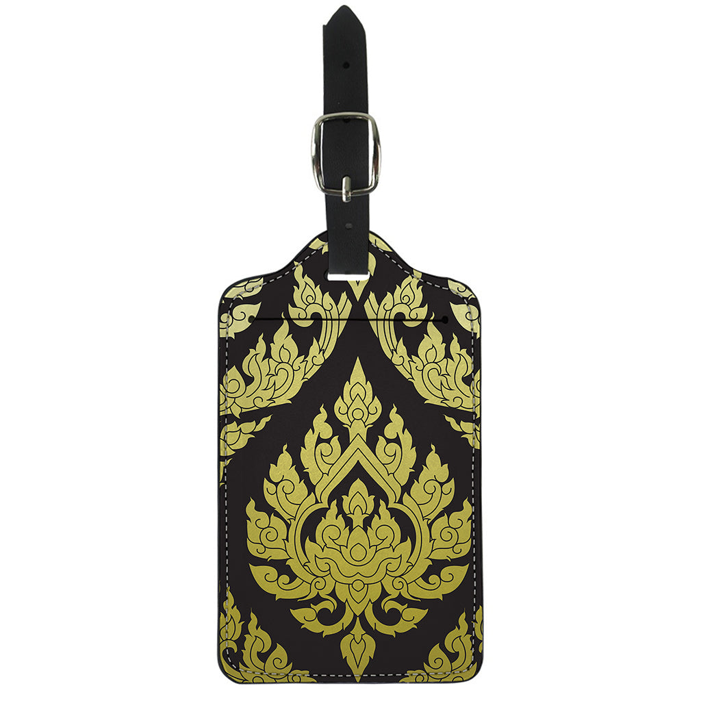 Thai Ornament Pattern Print Luggage Tag