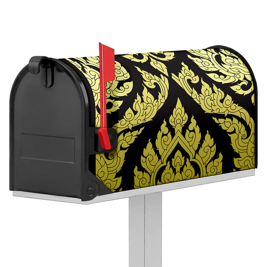 Thai Ornament Pattern Print Mailbox Cover