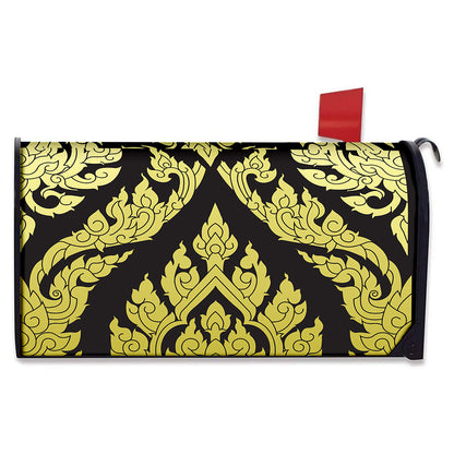 Thai Ornament Pattern Print Mailbox Cover