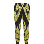 Thai Ornament Pattern Print Men's leggings