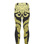 Thai Ornament Pattern Print Men's leggings