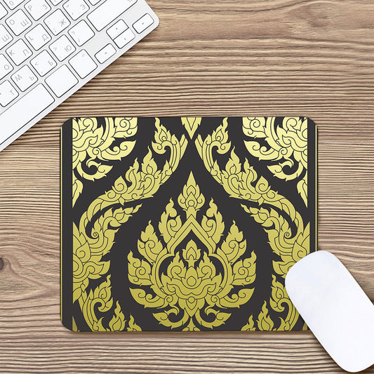Thai Ornament Pattern Print Mouse Pad