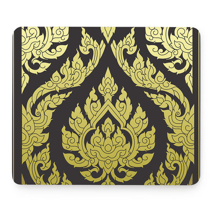 Thai Ornament Pattern Print Mouse Pad