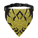Thai Ornament Pattern Print Over The Collar Dog Bandana