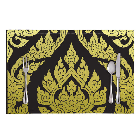 Thai Ornament Pattern Print Placemat