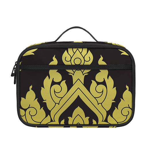 Thai Ornament Pattern Print Portable Lunch Bag