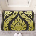 Thai Ornament Pattern Print Rubber Doormat