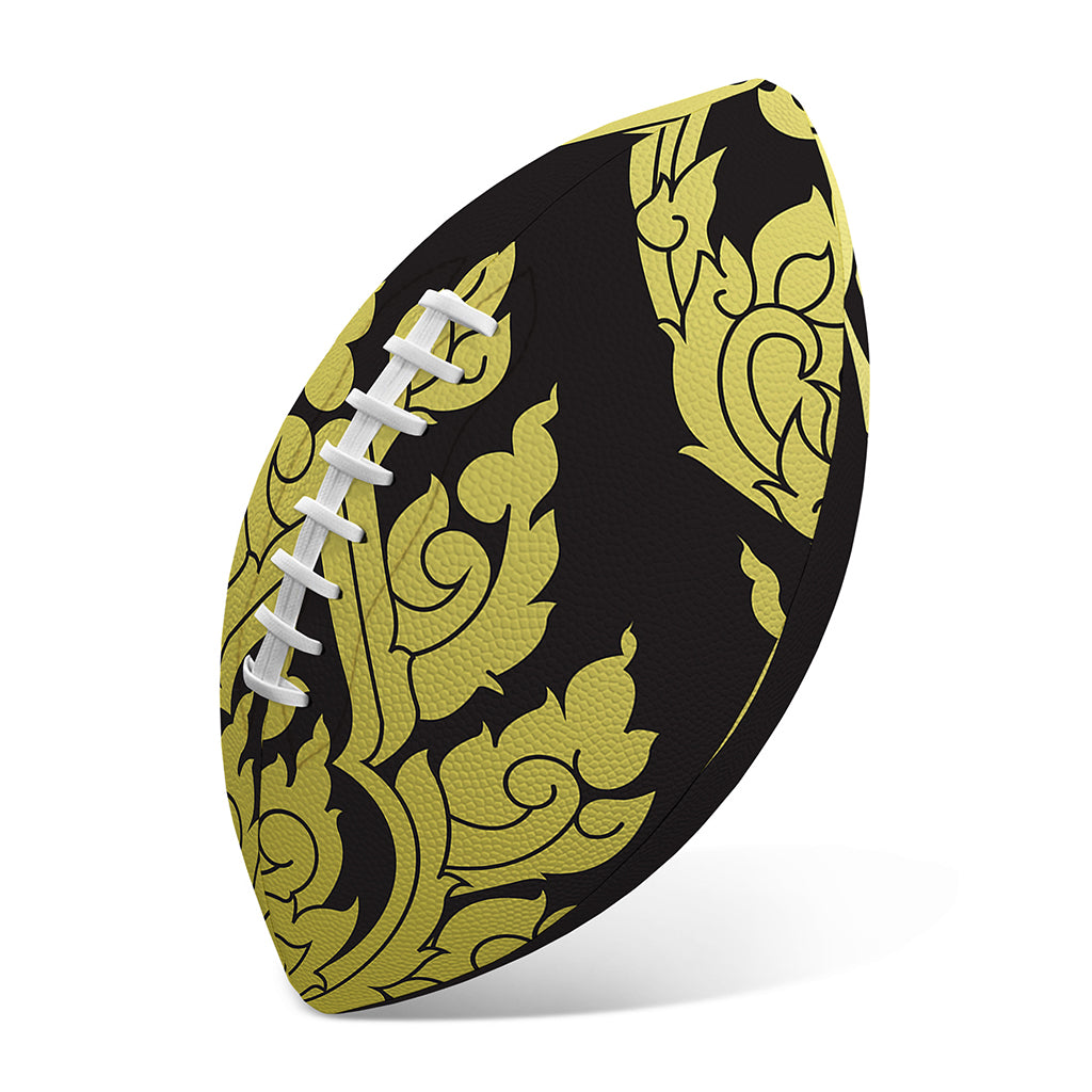 Thai Ornament Pattern Print Rugby Ball