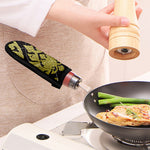 Thai Ornament Pattern Print Skillet Handle Cover