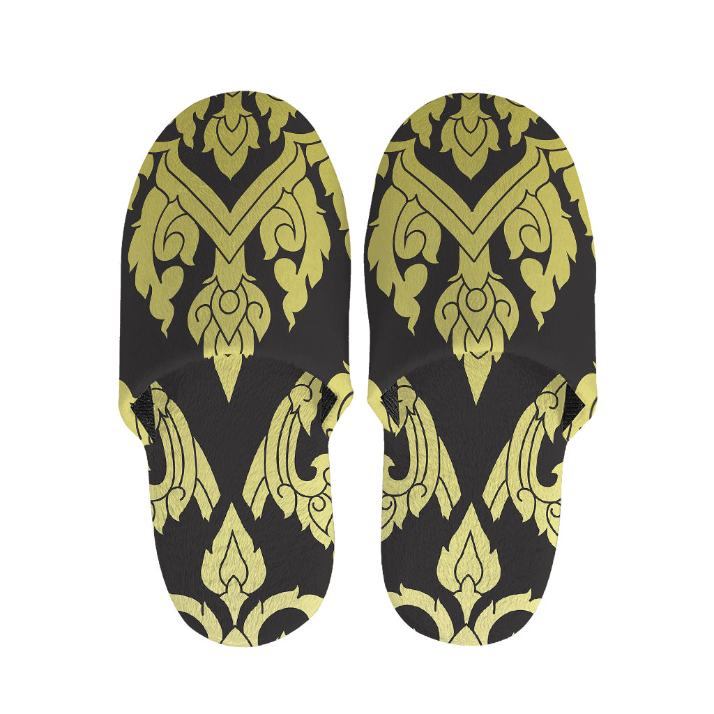 Thai Ornament Pattern Print Slippers