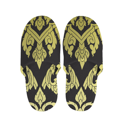 Thai Ornament Pattern Print Slippers