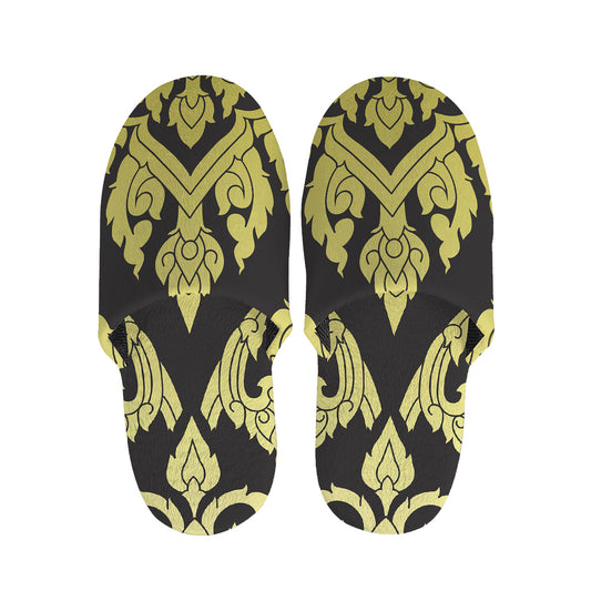 Thai Ornament Pattern Print Slippers