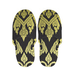 Thai Ornament Pattern Print Slippers