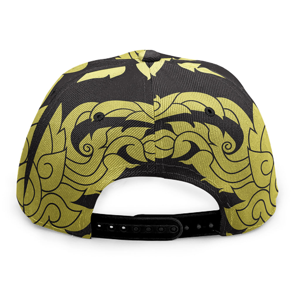 Thai Ornament Pattern Print Snapback Cap