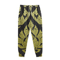 Thai Ornament Pattern Print Sweatpants