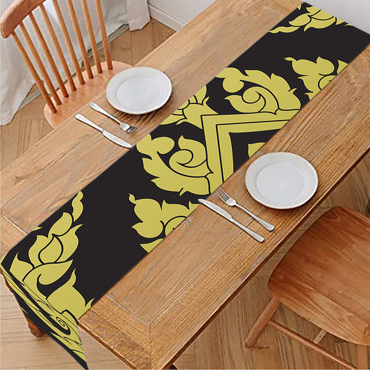 Thai Ornament Pattern Print Table Runner