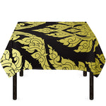 Thai Ornament Pattern Print Tablecloth