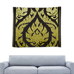 Thai Ornament Pattern Print Tapestry