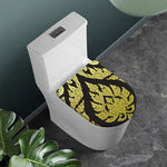 Thai Ornament Pattern Print Toilet Lid Cover